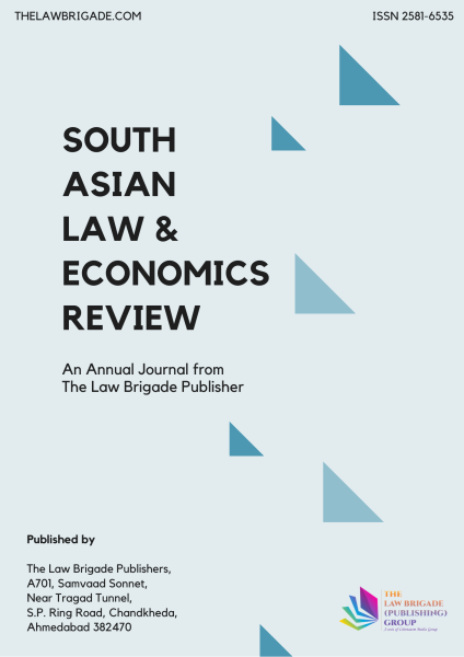 South Asian Law & Economics Review